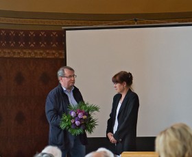Eröffnung der Feierlichkeiten durch Bürgermeister Günter Schmidt und Pfarrerin Margrit Flaschmann